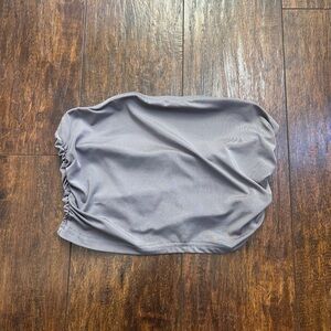 Gray Tube Top
